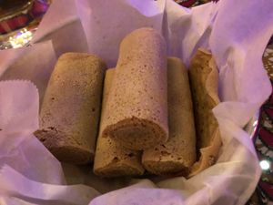 Injera at Cafe Colucci in Oakland