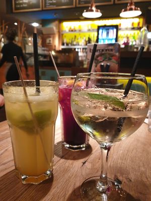 Drinks at Burgerei in Dresden