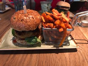 Aladin burger at Burgerei in Dresden