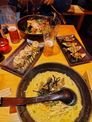 Noodles dumplings and sushi at Nooch - Barfuesserplatz in Basel