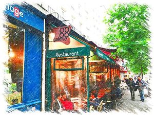 Galerie 88
Restaurant 
Salon de thé 
Terrasse
Group Booking
Healthy vegetarian food
Paris at Galerie 88 in Paris