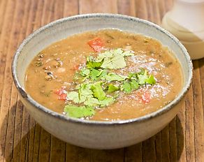 Galerie 88 Restaurant
Vegetarian Moroccan soup "Harira" (lentils and chickpeas) at Galerie 88 in Paris