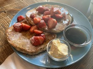 Pancakes   at Satsang in Prague