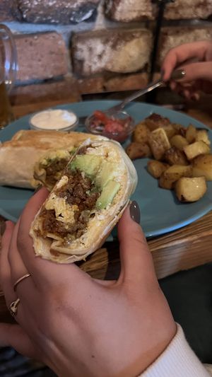 Wrap  at Satsang in Prague