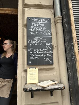   at Satsang in Prague