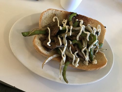 Philly Cheese Steak   at Loving Hut in Upland