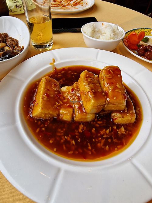 Spicy tofu at GōngDé Lín - Godly - Nanjing Rd in Shanghai