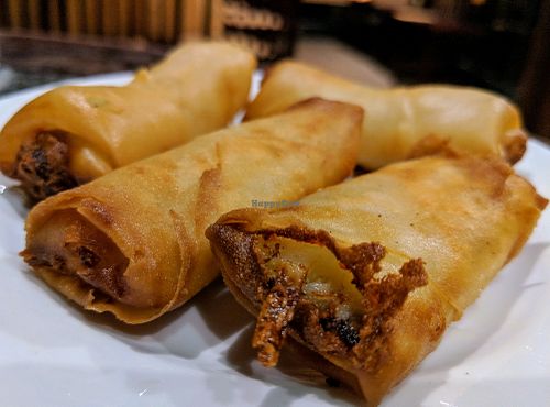Spring Rolls at GōngDé Lín - Godly - Nanjing Rd in Shanghai