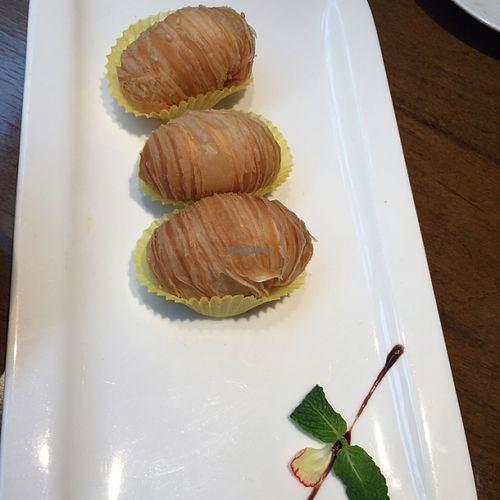 turnip pastry at Zǎozǐ Shù - Vegetarian Life Style - HuaiHai in Shanghai