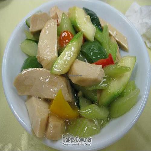 Mixed vegetables... at Po Lin Monastery 寶蓮禪寺齋堂 in Outlying Islands