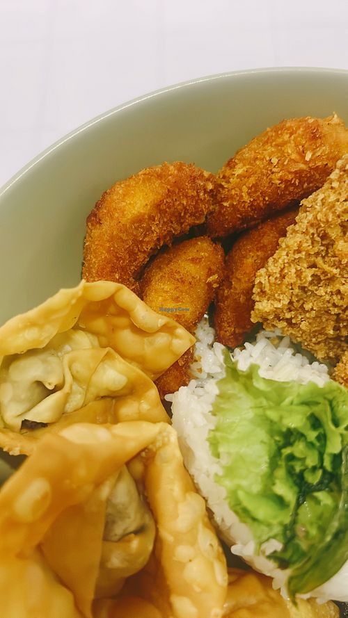 shrimps   at Happy Buddha in Kuta