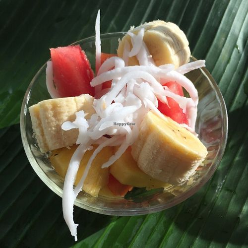 Fruit salad at Ubud Sari Health Resort in Ubud