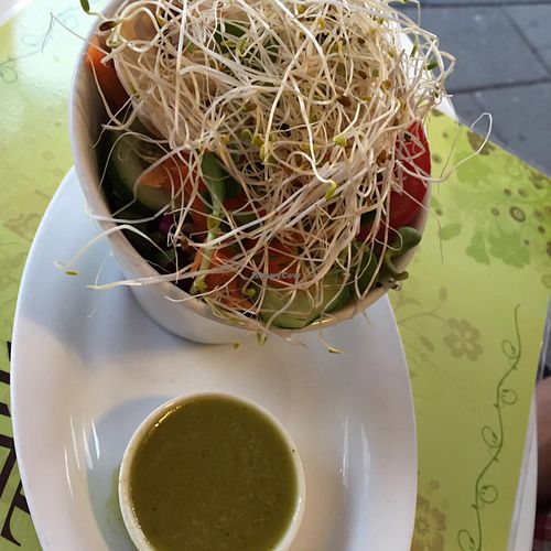 salad at Taam Hachaim - Taste of Life in Tel Aviv