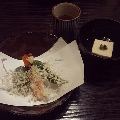 tempura  at Fucha Bon in Tokyo