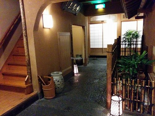 The interior at Fucha Bon in Tokyo