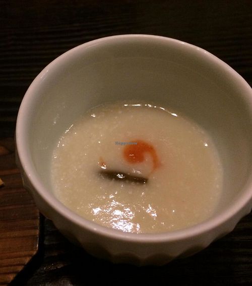 Shan Tsu soup course at Fucha Bon in Tokyo
