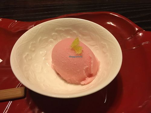 Frozen Dessert at Fucha Bon in Tokyo