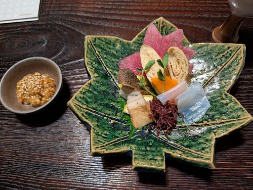 Seasonal Vegetables - On Sai at Fucha Bon in Tokyo