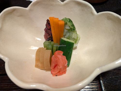 Assorted Pickles - En Sai at Fucha Bon in Tokyo