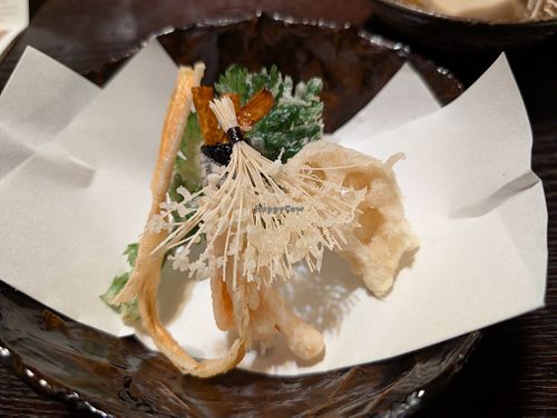 Tempura - Yu Ji at Fucha Bon in Tokyo