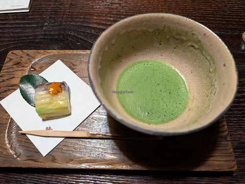 Matcha with Extra Dessert at Fucha Bon in Tokyo