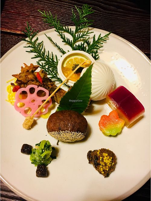 Course 3 at Fucha Bon in Tokyo