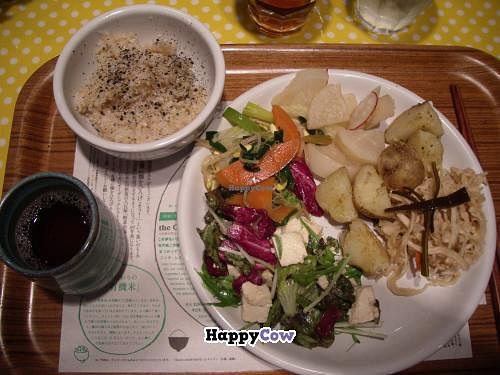 Buffet lunch. at Crayon House in Tokyo