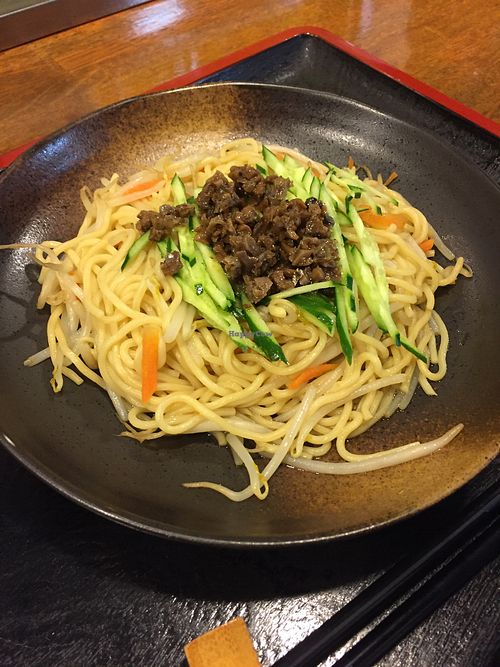 Cold noodle dish  at Korinbo in Tokyo