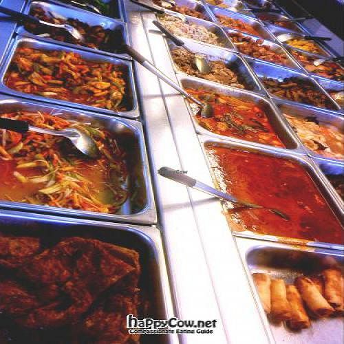 fast rice dishes at Ee Beng Vegetarian Food 毅明素食 in Penang