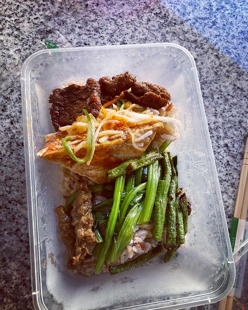 Stuffed tofu another options   at Ee Beng Vegetarian Food 毅明素食 in Penang