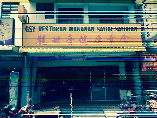 Economical, healthy, natural, Chinese vegan restaurant at GSY Vegetarian Restaurant in Penang
