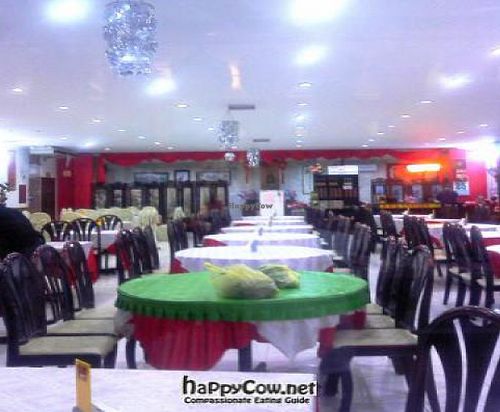 interiors  at Kek Lok Si Vegetarian Restaurant 极乐寺素食餐厅 in Penang