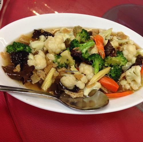 Mixed vegetables, medium size at NEU Vegetarian Restaurant in Petaling Jaya