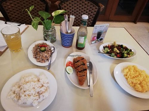 Fish relleno the best with ketchup at Greens in Quezon City