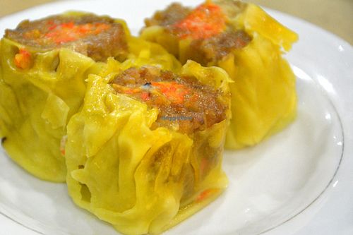 Siomai at New Quan Yin Chay Vegetarian Food Garden in Metro Manila