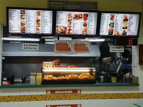interior at Ananda Bhavan - Selegie Rd in Central Singapore