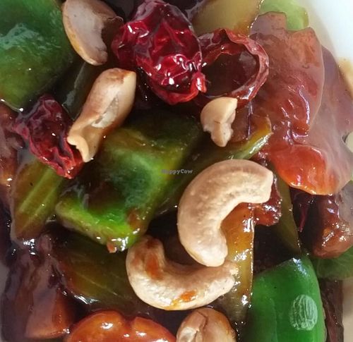 kung pow mushroom at Fo You Yuan 佛有缘 in Central Singapore