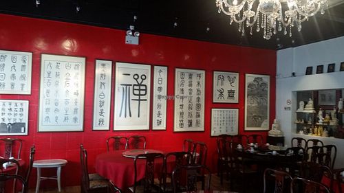 Interior decor at new location at Fo You Yuan 佛有缘 in Central Singapore