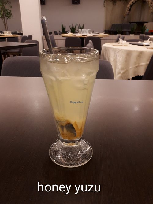 Honey yuzu, Greenland at Greenland Vegetarian Restaurant 菩提林 in Northeast Singapore