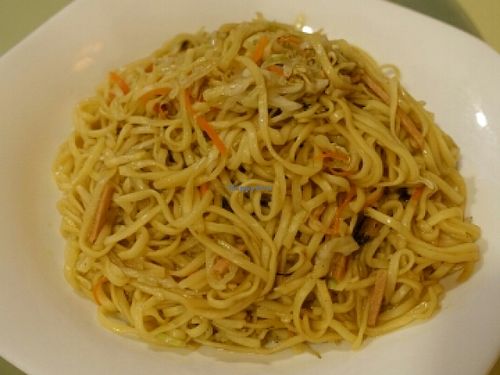fried noodles  at Classic Lao Di Fang Vegetarian Restaurant in Central Singapore