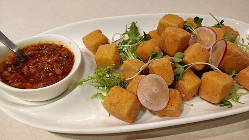 Crispy ' Ma Po' Beancurd 脆麻婆 at Ling Zhi Restaurant 灵芝 - Orchard in Central Singapore