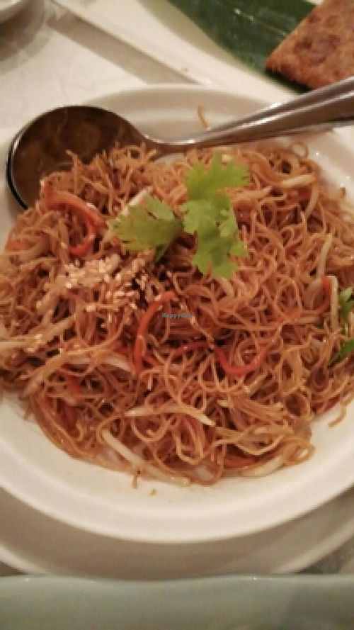 Hong Kong fried noodle at Ling Zhi Restaurant 灵芝 - Orchard in Central Singapore