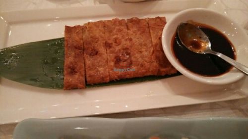 crispy mock duck at Ling Zhi Restaurant 灵芝 - Orchard in Central Singapore