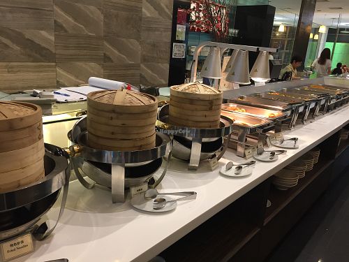 tea buffet at  Ling Zhi Restaurant 灵芝 - Novena in Central Singapore