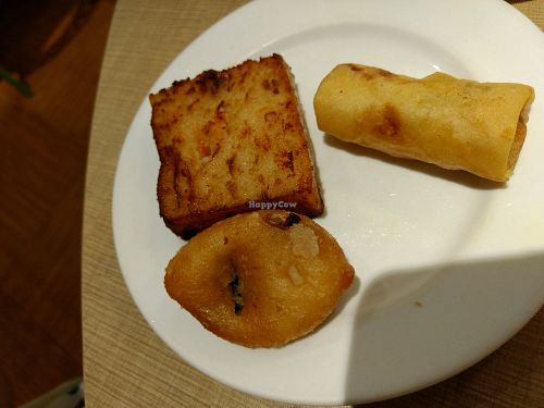 Some fried goods at  Ling Zhi Restaurant 灵芝 - Novena in Central Singapore