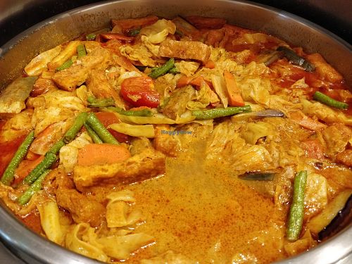 Curry vegetables at  Ling Zhi Restaurant 灵芝 - Novena in Central Singapore