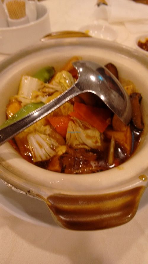 Bean curd hotpot at Miao Yi 妙益素食楼 in Central Singapore