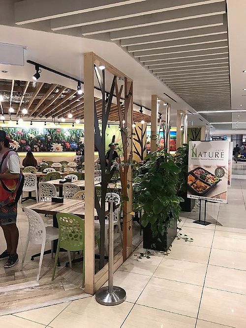 The entrance at Nature Cafe 自然素食 - Bukit Merah in Central Singapore