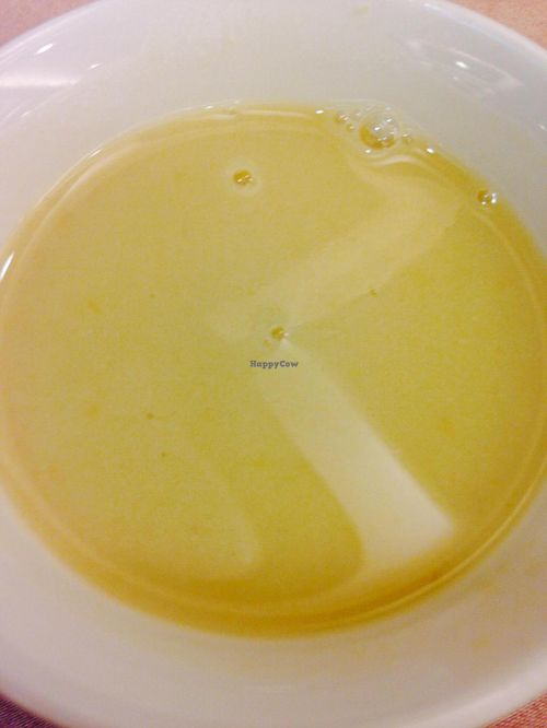 Real organic soy milk- more like a dessert soup at Spring - Heping East Road in Taipei