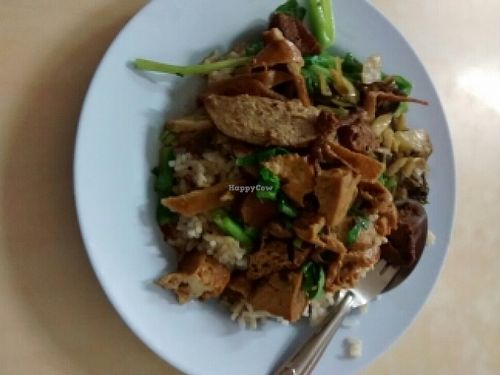 my breakfast  at Kaodaeng - Kaeng Rawn in Bangkok